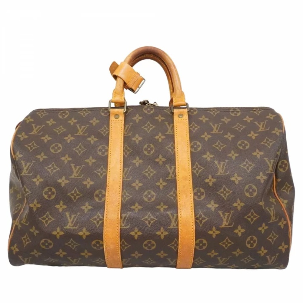 Authentic Louis Vuitton keepall 45 duffle travel bag weekend bag unisex